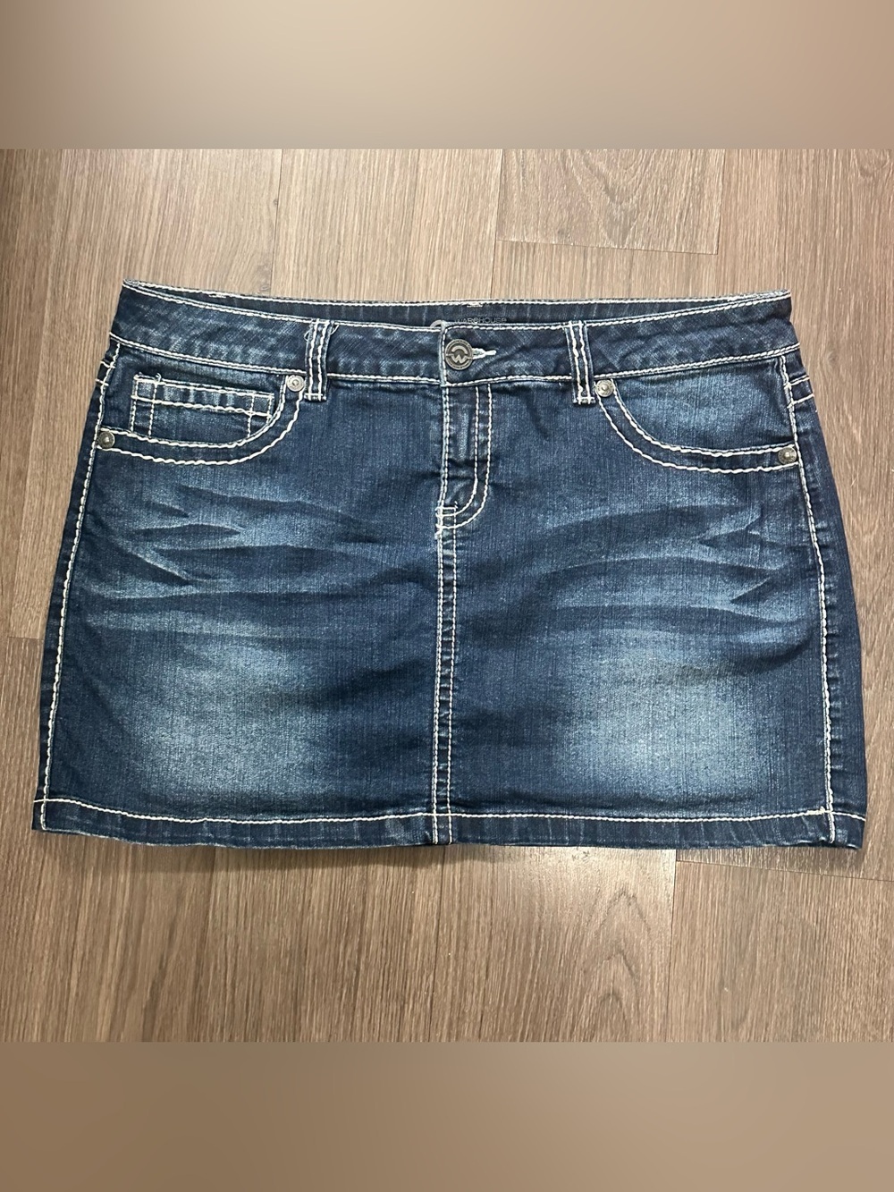 Warehouse One Y2K Denim Skirt